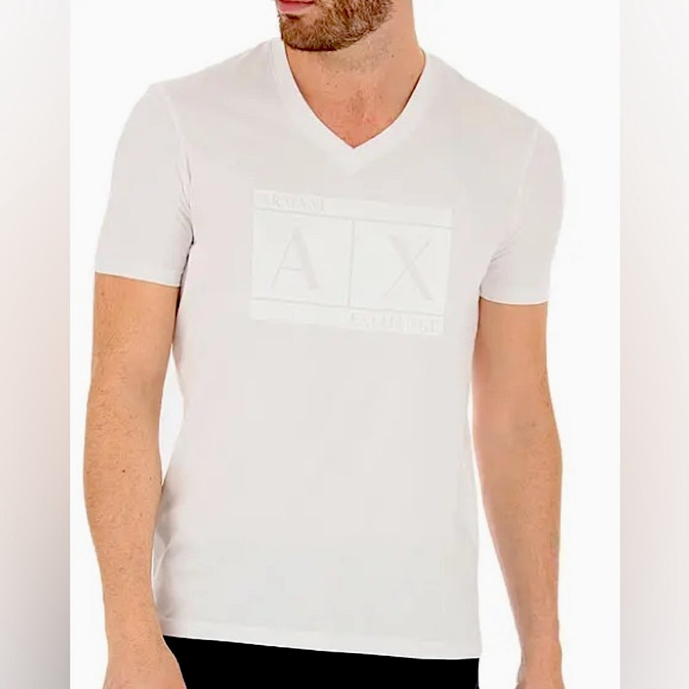 NWT Armani Exchange White T-shirt